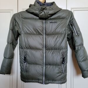 Boys Down Goose Jacket Marmot Size XS EUC
